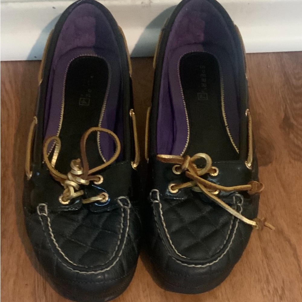 Black loafer
